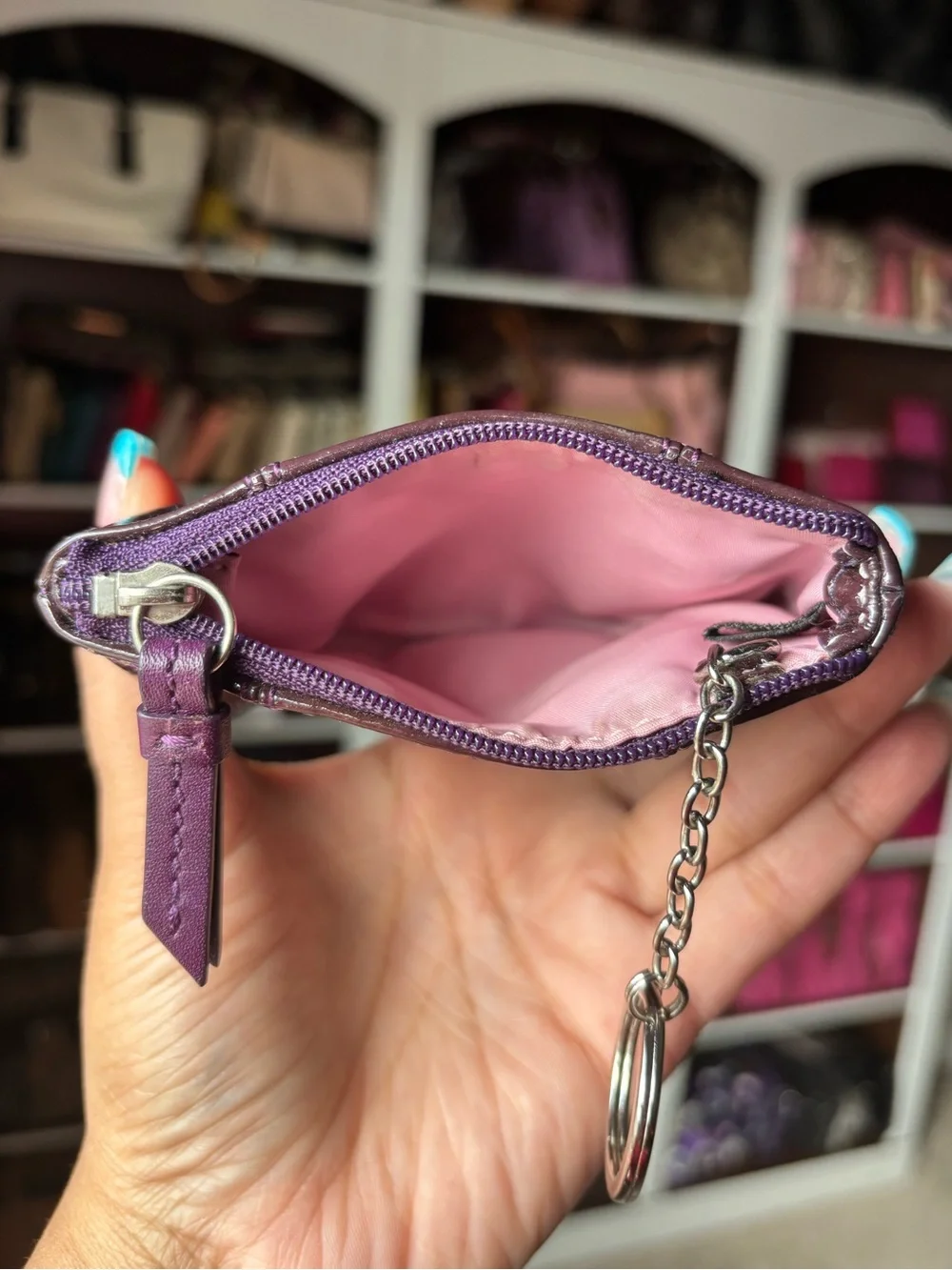 👛💜COACH Mini Coin Purse Coach Purse💜👛